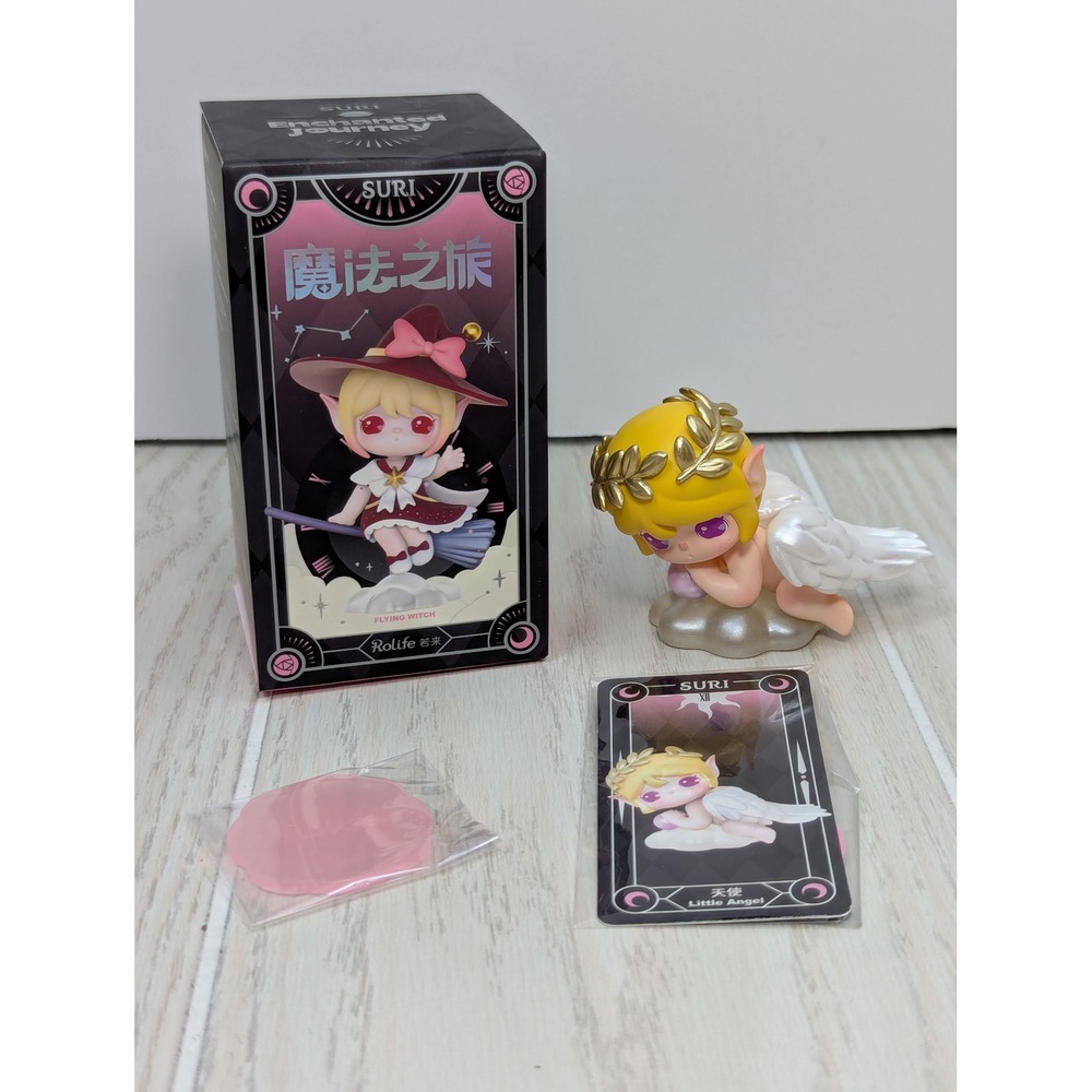 Rolife SURI Enchanted Journey Little Angel Figure Box Yellow Angel Wings Cloud